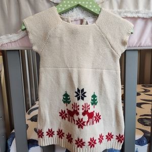Hanna Andersson 6-12 months sweater dress
